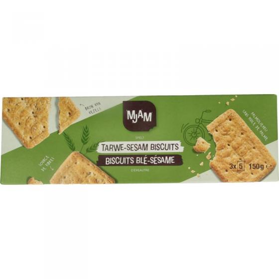 Biscuits tarwe sesam bio