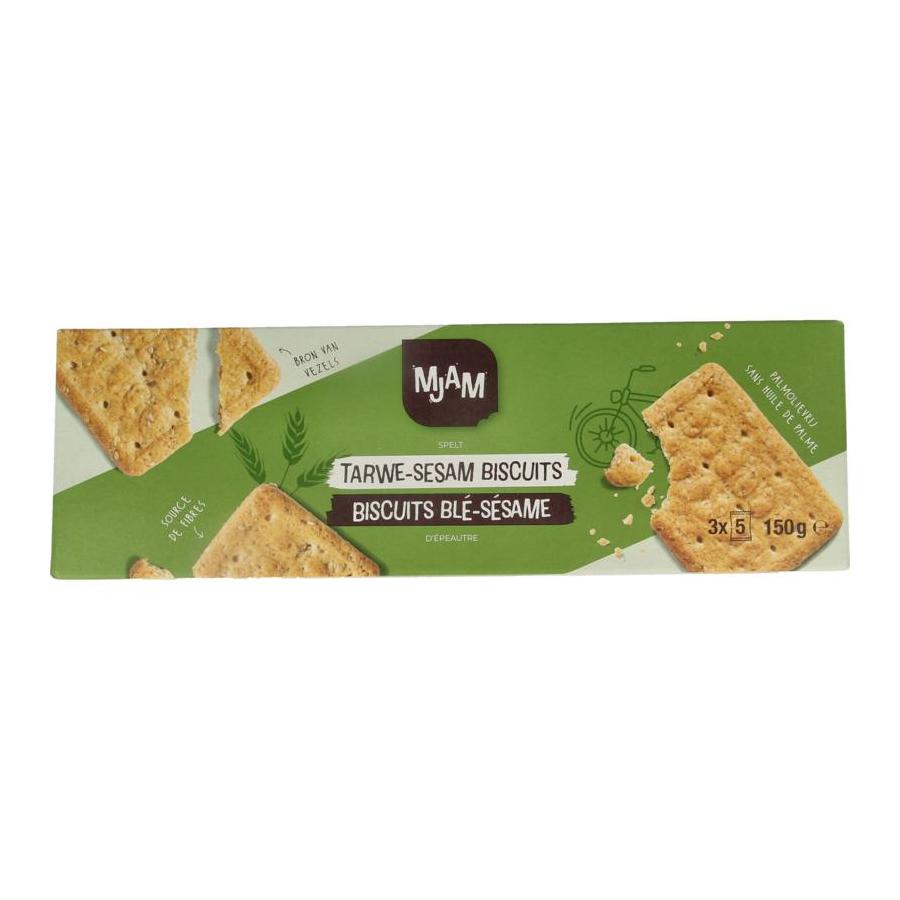 Biscuits tarwe sesam bio