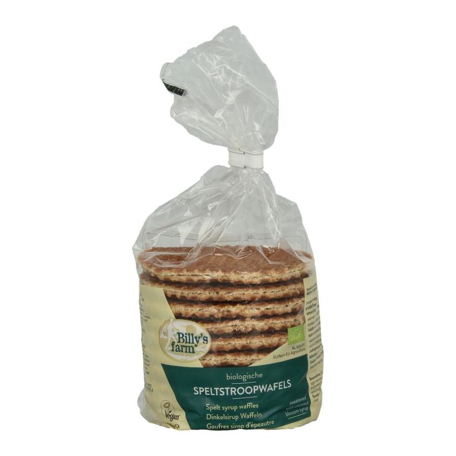 Spelt stroopwafels bio
