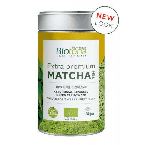 Extra premium matcha tea poeder bio