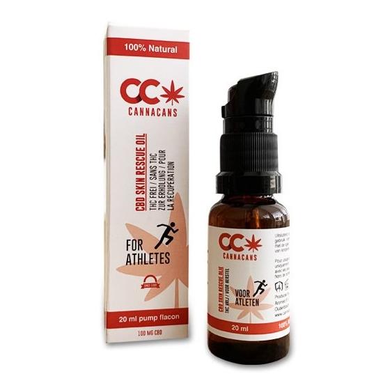 CBD SOS rescue olie voor atleten