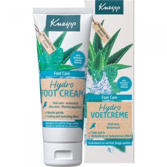 Foot care hydro voetcreme aloe vera watermunt