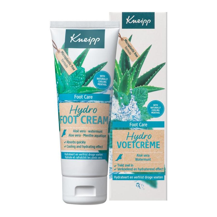 Foot care hydro voetcreme aloe vera watermunt