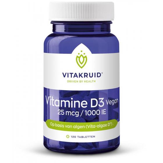 Vitamine D3 Vegan 25 mcg / 1000 IE