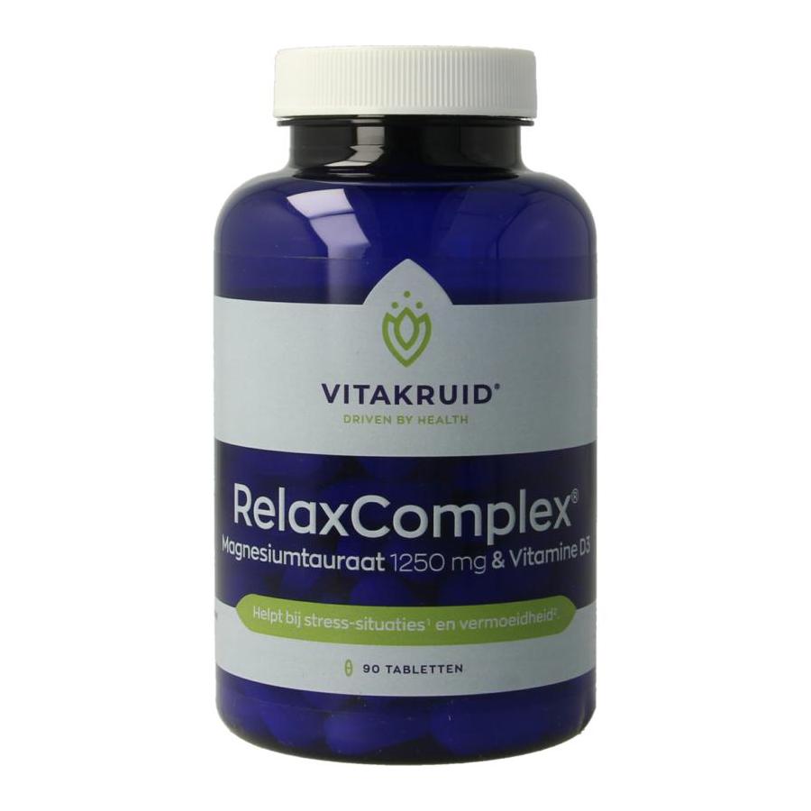 RelaxComplex 1250 mg magnesiumtauraat & D3