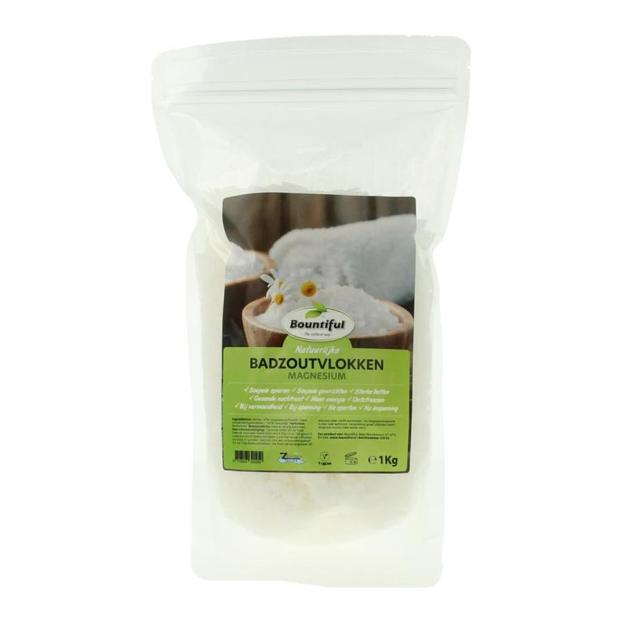 Magnesium badzoutvlokken