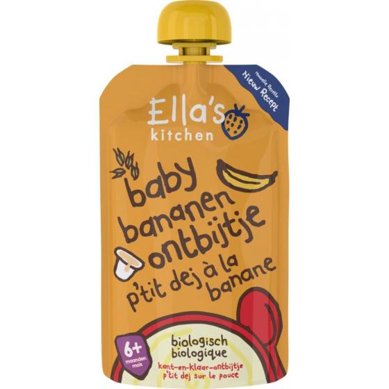 Baby ontbijtje banaan 6+ maanden bio