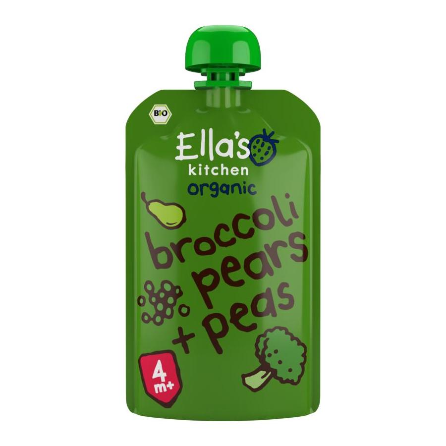 Broccoli pears and peas 4+ maanden bio