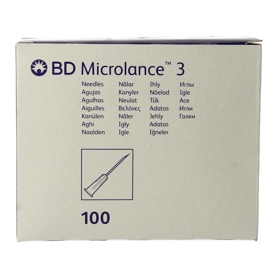 Injectienaald B/D microlance 0.80 x 40