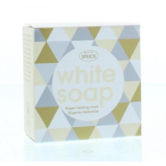 White soap