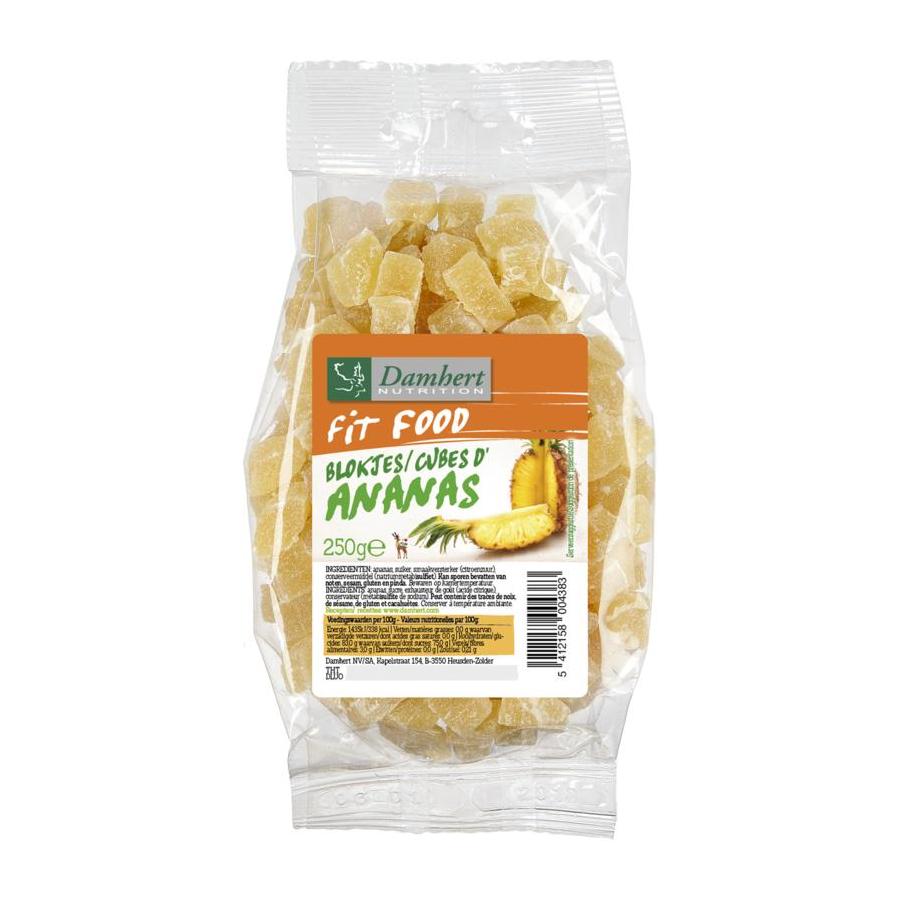 Fit food ananasblokjes
