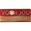 Wensreep super bedankt