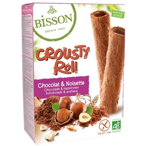 Crousty roll choco hazelnoot bio