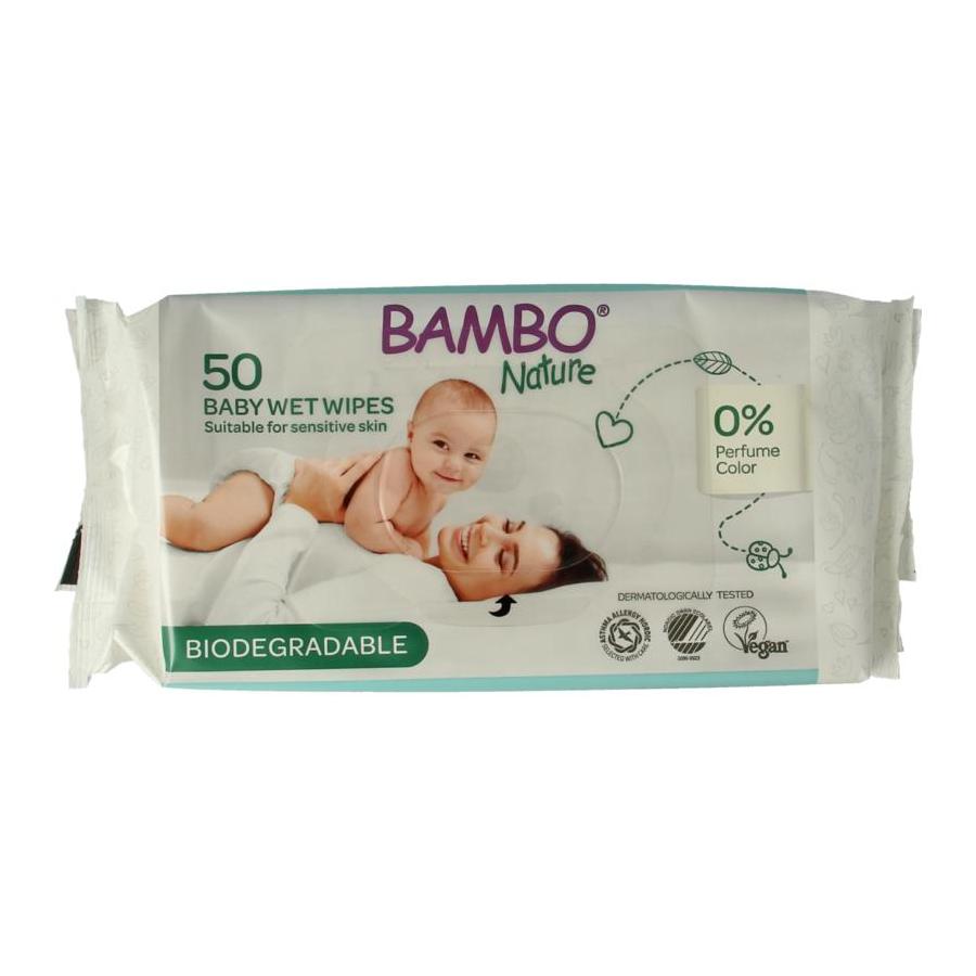 Nature wet wipes