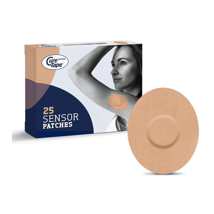 Sensor patch beige