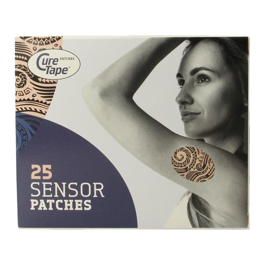 Sensor patch tattoo