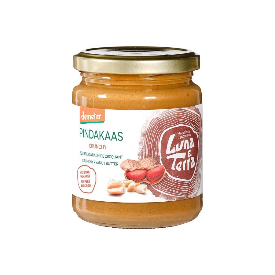 Pindakaas crunchy bio