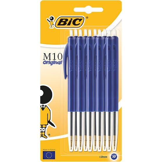 Balpen M10 blauw