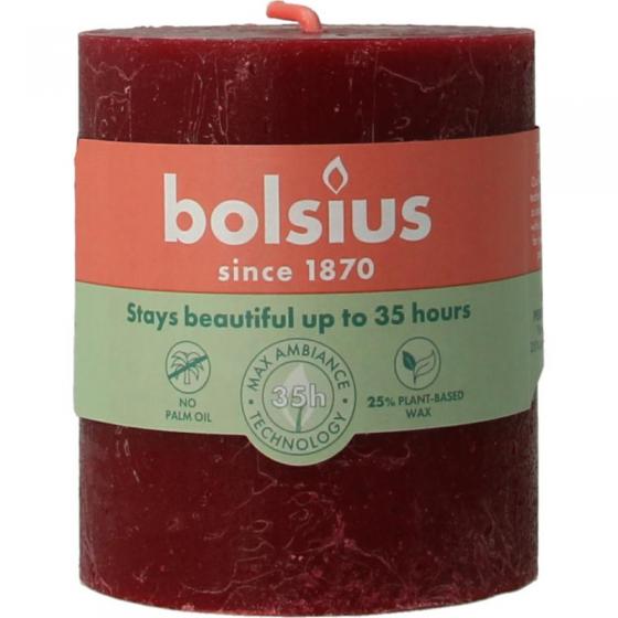 Rustiekkaars shine 80/68 velvet red