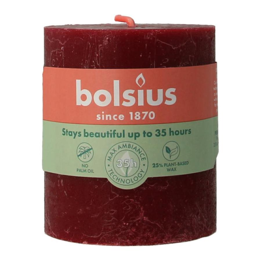 Rustiekkaars shine 80/68 velvet red