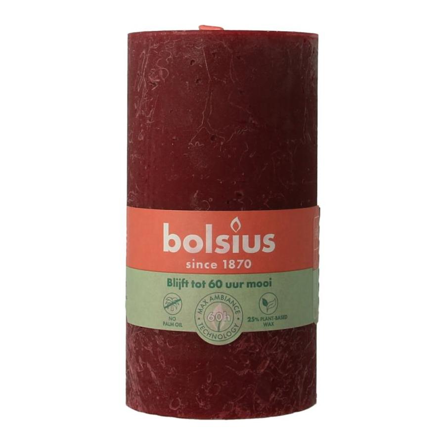 Rustiekkaars shine 130/68 velvet red