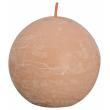 Rustiek bolkaars shine 76 misty pink
