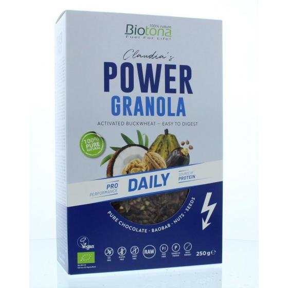 Power granola daily bio