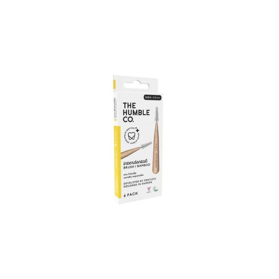 Interdental borstel 0.70 mm geel