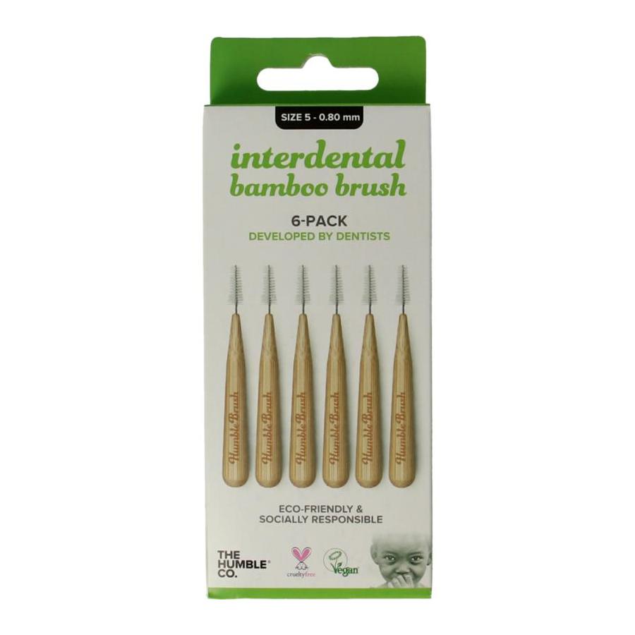 Interdental borstel 0.80 mm groen