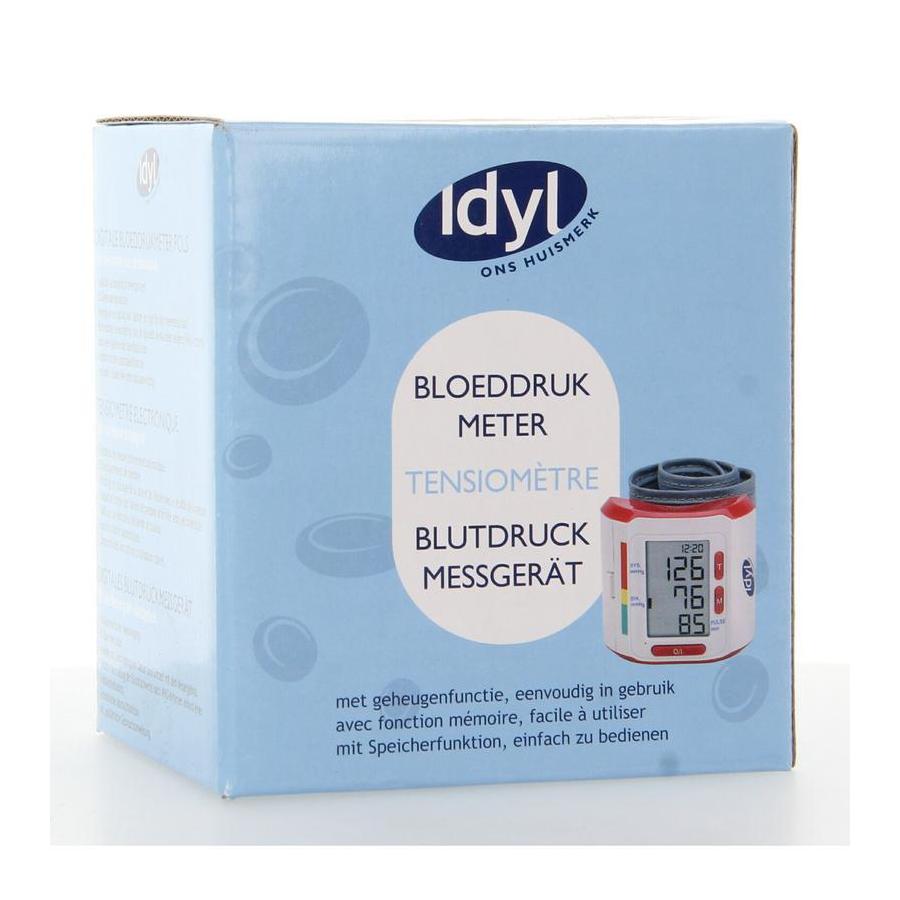 Bloeddrukmeter pols/tensiometre NL-FR-DE