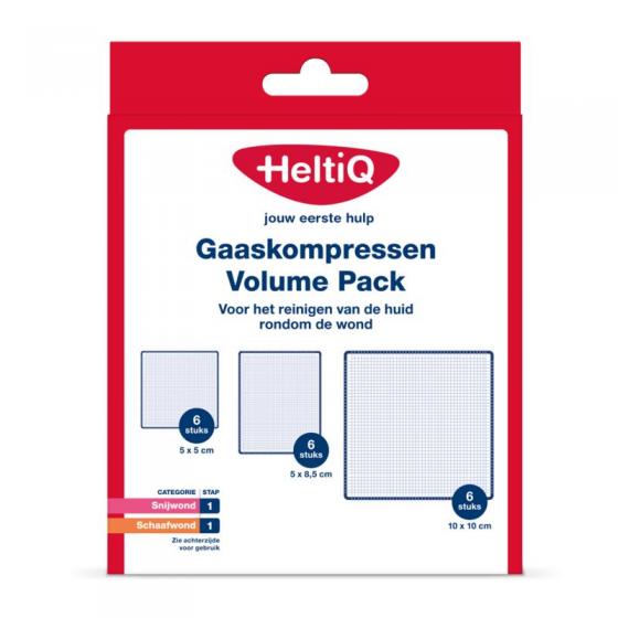 Gaaskompressen volume pack