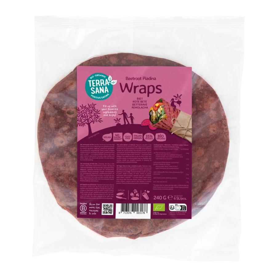 Groentewrap biet bio