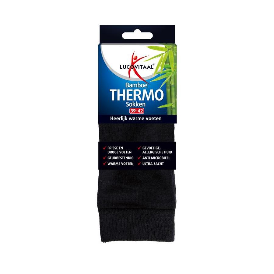 Bamboe thermosok maat 39-42