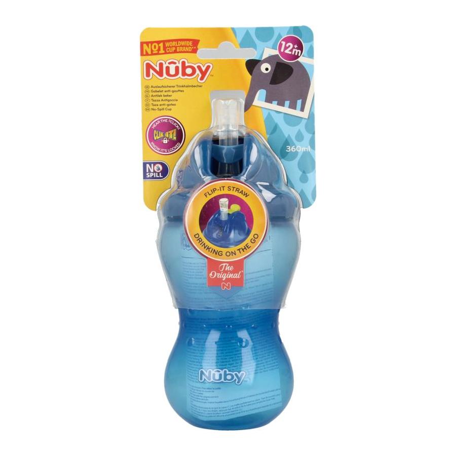 Flip it 360ml 12+ maanden blauw