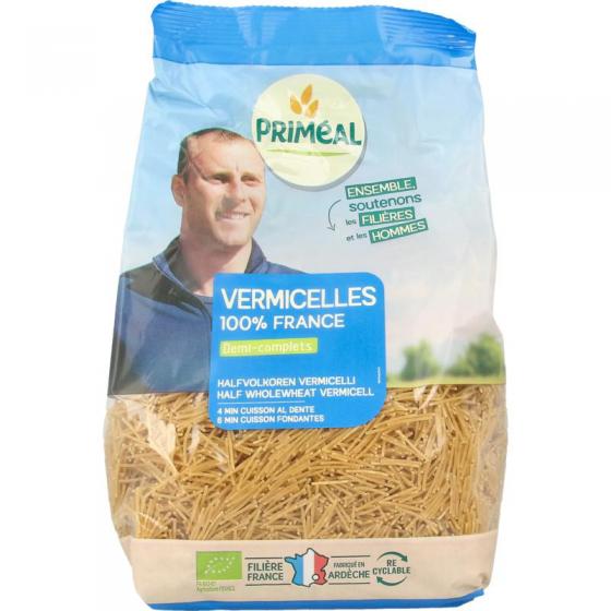 Vermicelli halfvolkoren bio