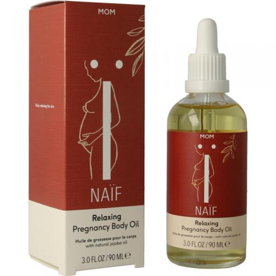 Relaxing pregnancy body oil