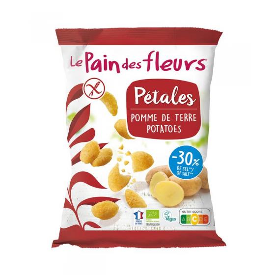 Chips naturel -30% zout bio glutenvrij vegan