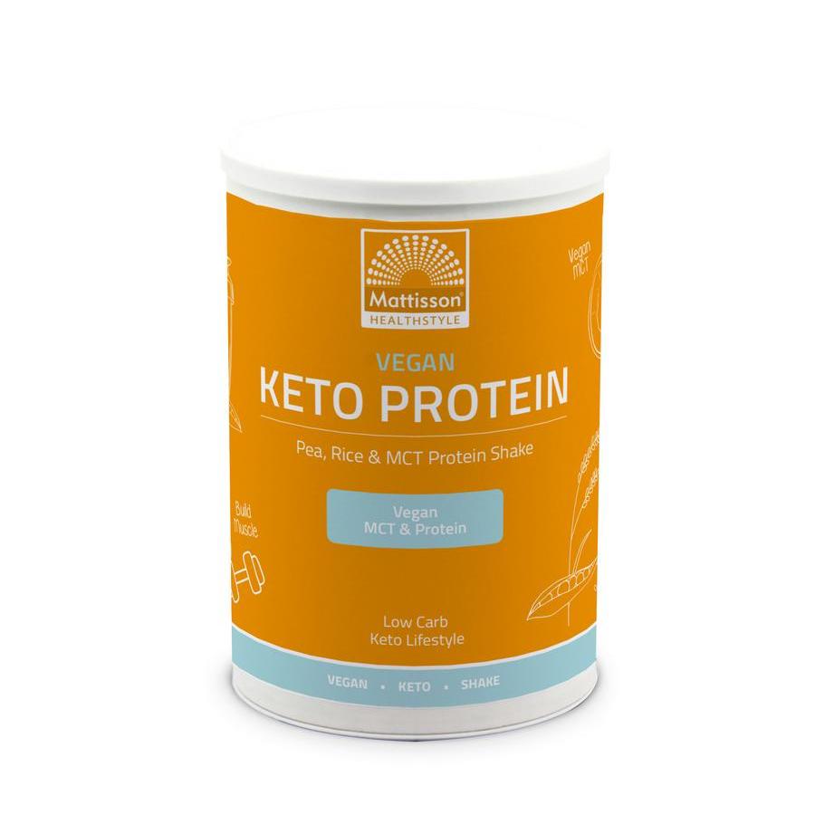 Vegan Keto protein shake - pea, rice & MCT