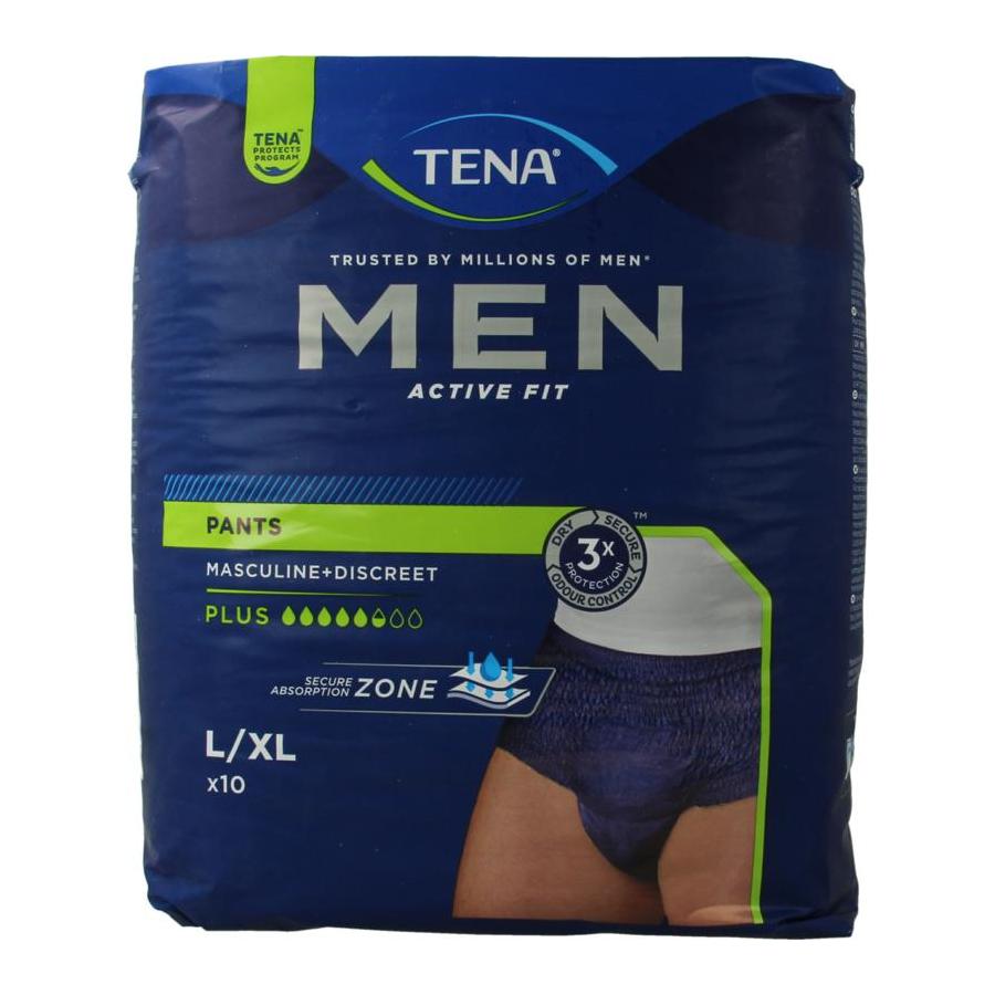 Men active fit pants plus L/XL