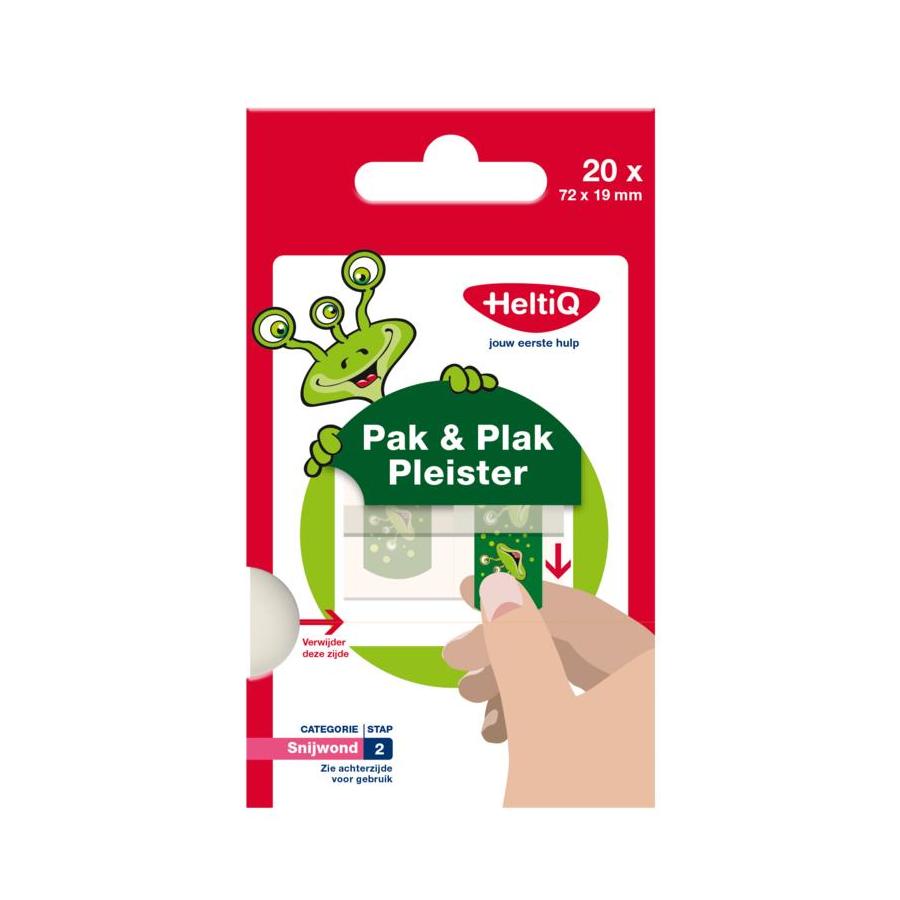 Pak & plak groen