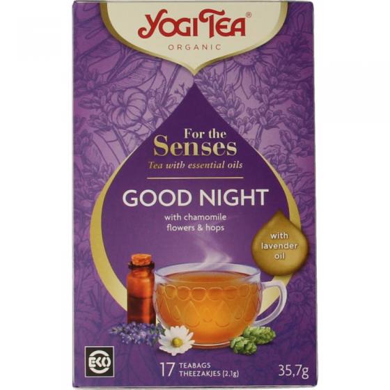 Tea for the senses good night bio