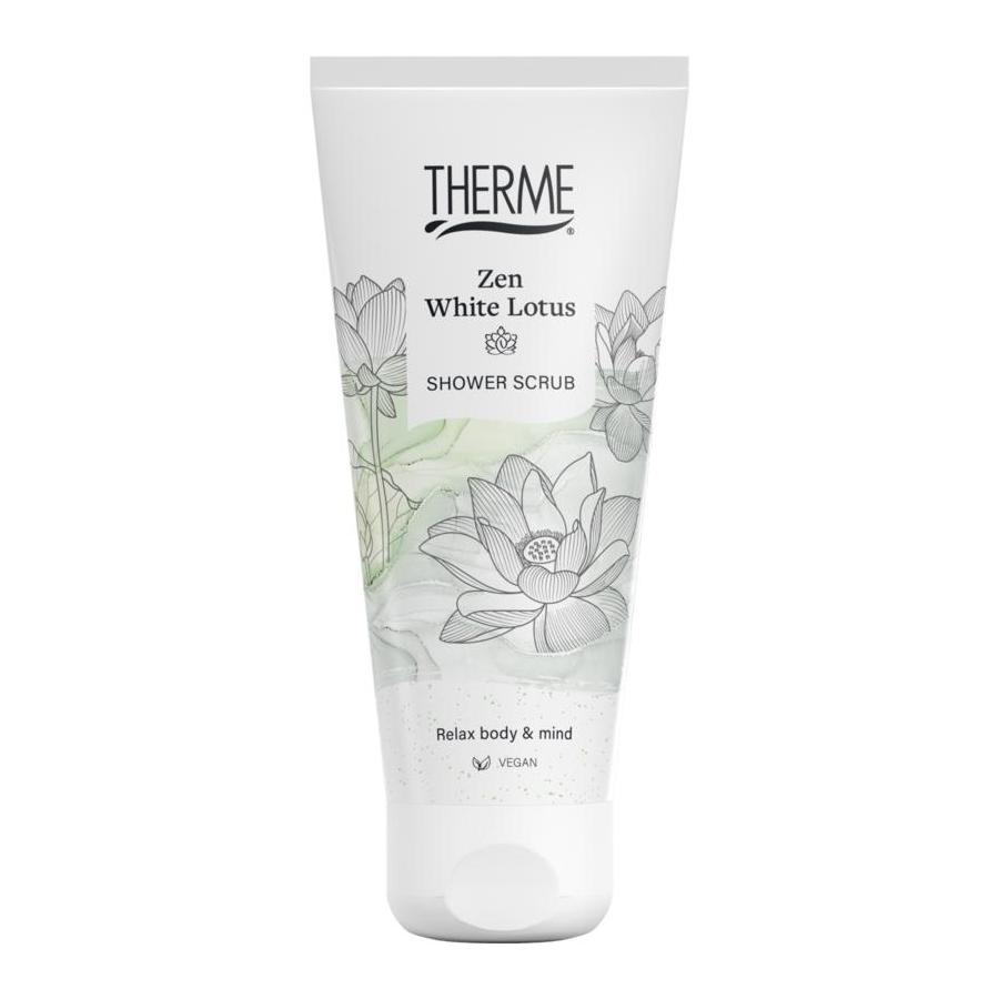 Zen white lotus shower scrub Zen white lotus shower scrub