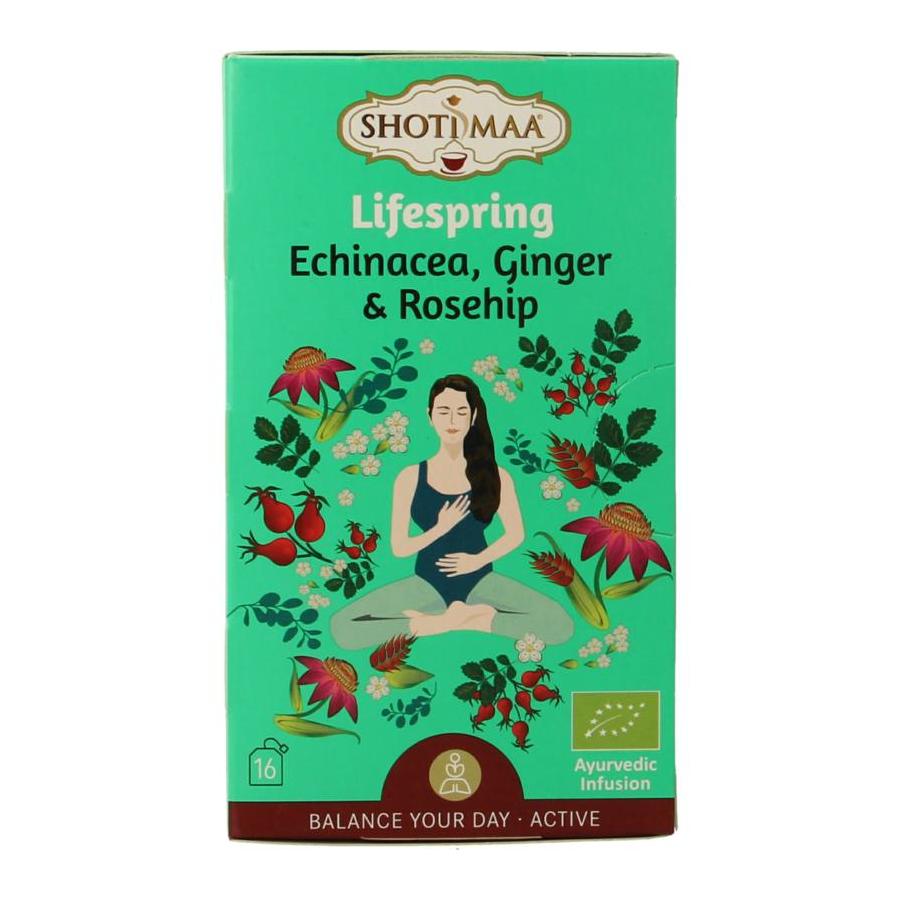 Lifespring echinacea, ginger & rosehip bio