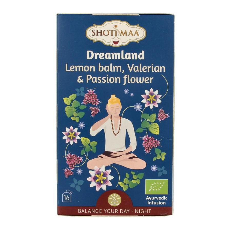 Dreamland lemon balm, valerian & pass flower bio