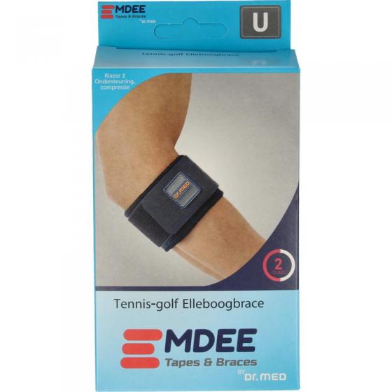 Tennis/golf arm supportband blauw