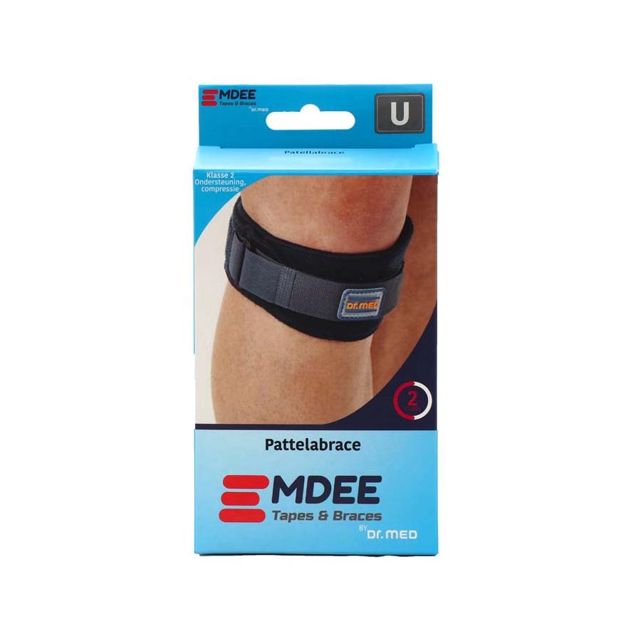 Knie/patella supportband blauw