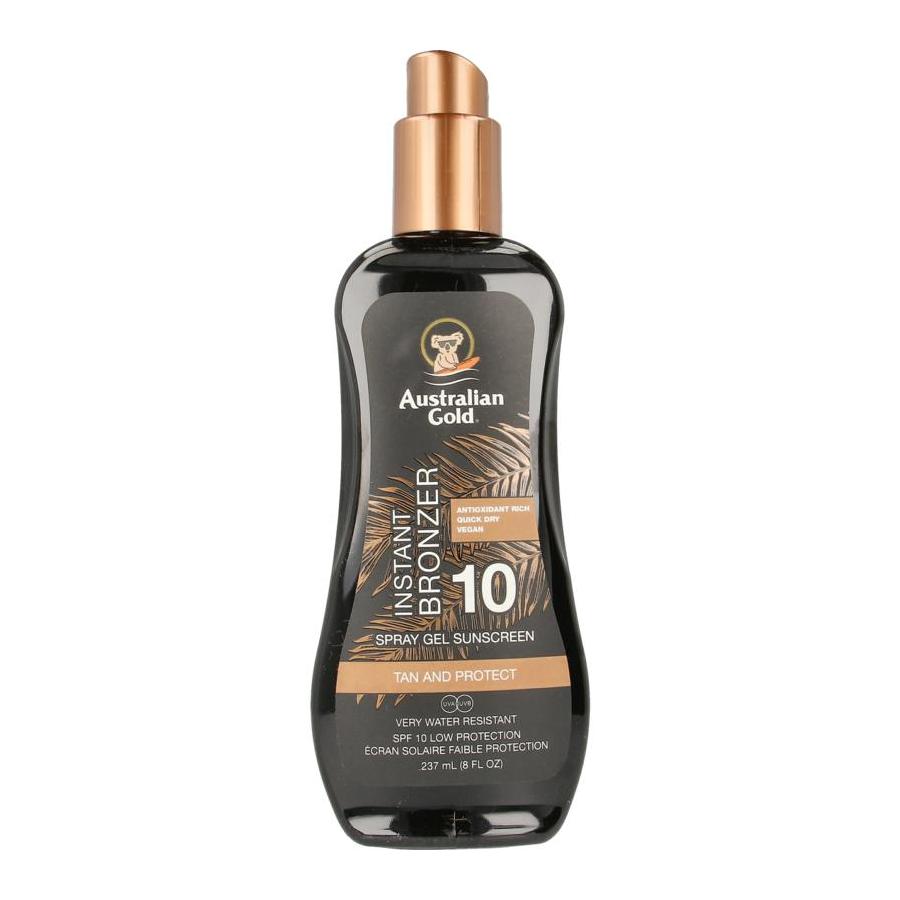 Spray gel met bronzer SPF10