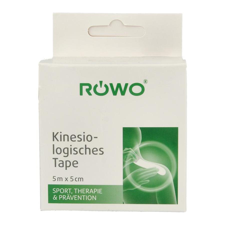 Kinesiotape zwart 5cmx5m