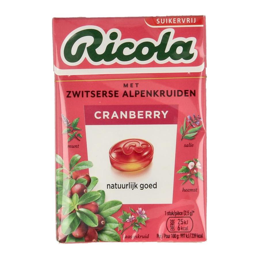 Cranberry suikervrij doosje