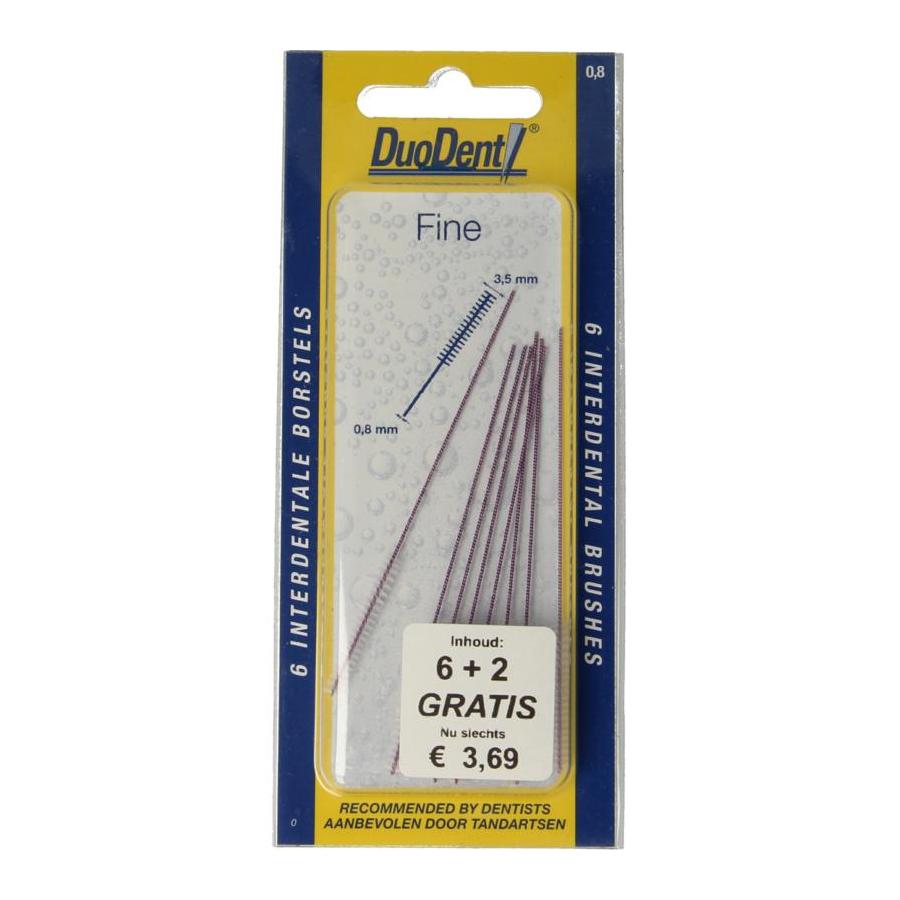 Interdentale borstels fine